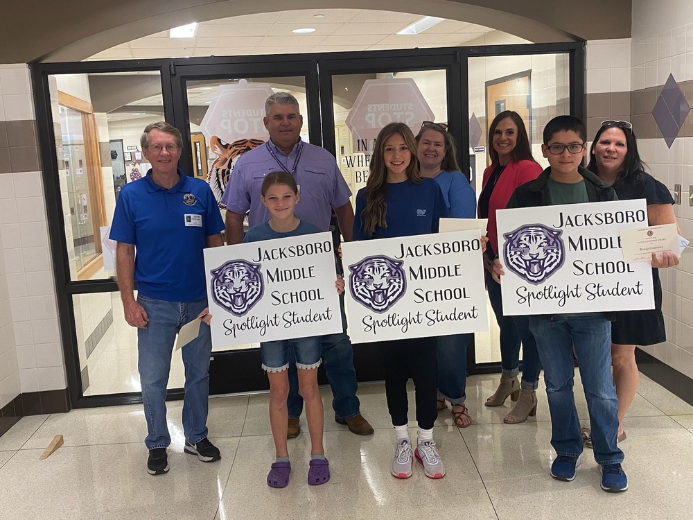 JMS Citizenship Award Winners