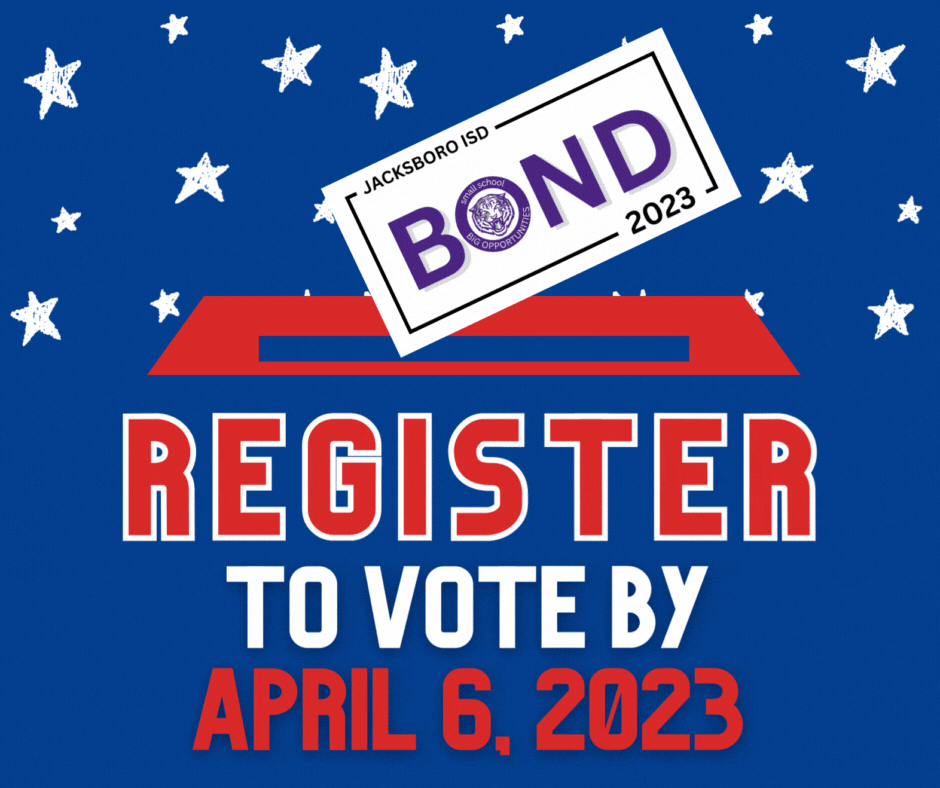 Register to Vote by April 6, 2023